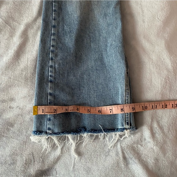 Free People Rita crop flare frayed hem jeans - Picture 13 of 13